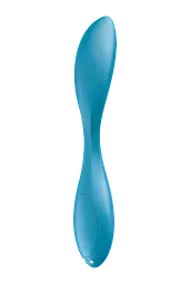 Вібратор Satisfyer G-Spot Flex 1 Гнучкий із фіксацією форми, 19.5х3.2 см блакитний - мініатюра 5