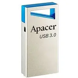Флешка металева Apacer AH155 64 Gb Usb 3.2 сріблясто синя