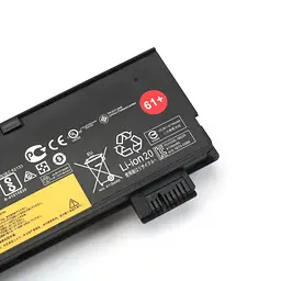 Акумулятор для ноутбука Lenovo ThinkPad T470 T480 T570 T580 (01AV425 01AV426 SB10K97582 61+ 10.8V 48Wh) - мініатюра 4