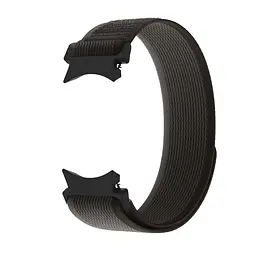 Ремінець для Samsung Galaxy Watch 4 Classic 42mm - чорно-жовтогарячий Watchbands Cloth ширина кріплення 20мм нейлоновий (WB9596186) - мініатюра 3