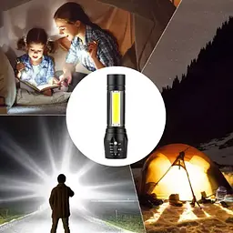 Кишеньковий світлодіодний ліхтарик із USB зарядкою "Колібрі" - мініатюра 6