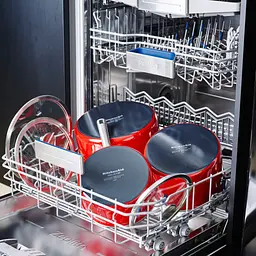 Каструля з кришкою KitchenAid Steel Core, 24 см, 6 л, червоний - мініатюра 4