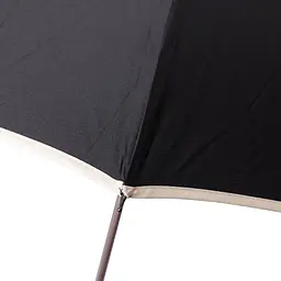 Класична парасоля тростина складна напівавтомат купол 120 см від дощу парасоля напівавтоматична розкладна тростинна для дорослих унісекс на 12 спиць Чорний - мініатюра 10