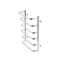 Рушникосушарка водяна Kroner Каскад скоба ДКС04 700x530/6 CV014727, Хром, нижнее - мініатюра 3