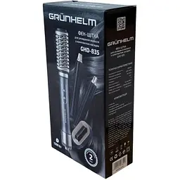 Фен-щітка Grunhelm GHD-835 з комплектом насадок 1200 Вт (147652) - мініатюра 7