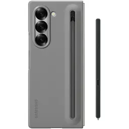 Чохол-накладка Samsung Slim Cover with Pen для Samsung Galaxy Fold 6 SM-F956 Gray (EF-OF95PCJEGUA) - мініатюра 3
