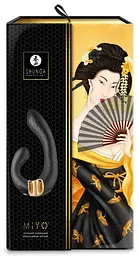 Вібратор Shunga Miyo Intimate 18.5 см чорний - мініатюра 2