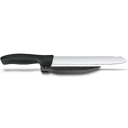 Кухонний ніж Victorinox SwissClassic DUX 21 см Serrated Black (6.8663.21) - мініатюра 6