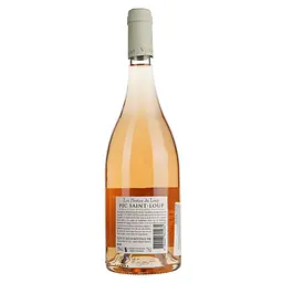 Вино Les Hortes Du Loup De Roses Et D'epines AOP Pic Saint Loup, рожеве, сухе, 0,75 л - мініатюра 4