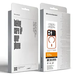 Чохол ArmorStandart Y17 MagCase для Apple iPhone 15 Pro Orange - мініатюра 3