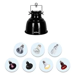 Світильник глибокий рефлекторний Repti-Zoo Multi Dome 75W (RL15M) - мініатюра 5