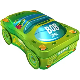 Подарунковий бокс Bob Snail Зелений №5 – машинка з іграшкою та стікером 112 г