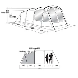 Намет Outwell Tent Collingwood 5 (111064) - мініатюра 2