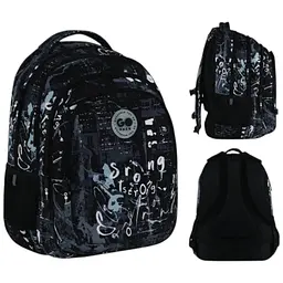 Рюкзак GoPack Teens 162L-4 Чорний (GO26-162L-4)
