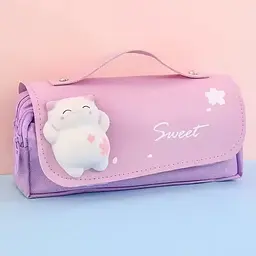 Пенал Sweet, 20x6x8 см, з ручкою, 0191P (В асортименті) - мініатюра 3