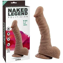 Фалоімітатор Naked Legend Politician 7.7 Brown Chisa 6610CN00618 104553