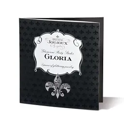 Наклейки на соски Petits Joujoux Gloria червоний - мініатюра 3