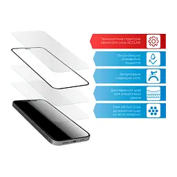 Скло захисне ACCLAB Full Glue Samsung M33 5G (1283126522567) - мініатюра 4