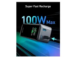 Зовнішній акумулятор (павербанк) ANKER 735 Prime 20000mAh 200W (A1336011) - мініатюра 5