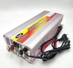 Перетворювач напруги 1000 W 12 V-220 V автомобільний інвертор з функцією заряджання акумулятора 10 A модифікована синусоїда SUNCHONGLIC 1000 Вт