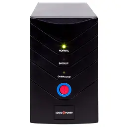 ДБЖ LogicPower LP U850VA 510Вт лінійно-інтерактивний, АКБ 12В 9Ач - мініатюра 3
