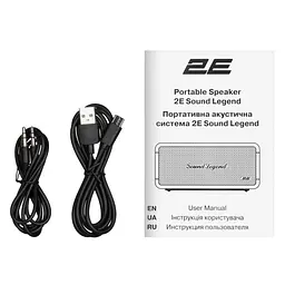 Портативна акустика 2E SoundLegend Mini BT 5.3 PowerBank IPX6 Brown 40 Вт (2E-BSSLMWBN) - мініатюра 10