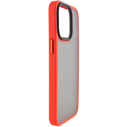 TPU+PC чохол Metal Buttons для Apple iPhone 13 Pro (6.1") Червоний / Red - мініатюра 3