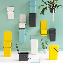 Відро для сміття Brabantia Sort&Go темно-сіре 12 л (109805) - мініатюра 7