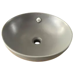 Умивальник накладний Mixxus Premium Topper-0201 410x410x165 мм з переливом MP6649, Графит - мініатюра 5