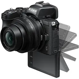 Бездзеркальний фотоапарат Nikon Z50 II Kit 16-50mm f/3.5-6.3 VR Black (VOA150K001) [143447] - мініатюра 6