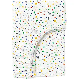 Простирадло Cosas на резинці 90х200х25 dots, зелений (ColorBlotsV6-6662_90x200x25)
