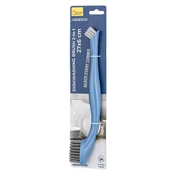 Щітка для миття посуду 2 в 1 Ardesto Solid 27 х 6 см блакитна (ARHK4201B) - мініатюра 6