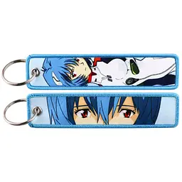 Брелок тканинний Євангеліон Рей Аянамі Evangelion Rei Ayanami 10 см