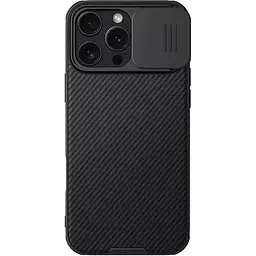 Карбонова накладка Nillkin CamShield Pro для Apple iPhone 16 Pro Max (6.9) Black