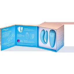 Смарт-вібратор для пар We-Vibe Chorus Blue - мініатюра 5