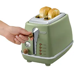 Тостер DeLonghi CTOV 2103 GR (0176129062 / 0230120038) - мініатюра 5