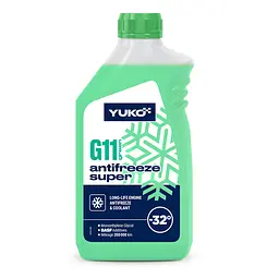 Антифриз YUKO -32°C Super G11 зелений 1л 4823110404386 - мініатюра 1