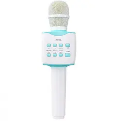 Мікрофон-колонка HOCO BK5 Cantando karaoke microphone блакитний - мініатюра 2