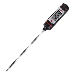 Термометр харчовий FOOD THERMOMETER (від -50°C до +300°C), Електронний кулінарний щуп-термометр для м'яса та рідин - мініатюра 7
