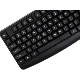 Клавіатура AOC KB120B USB UA Black (KB120B/97) - мініатюра 7
