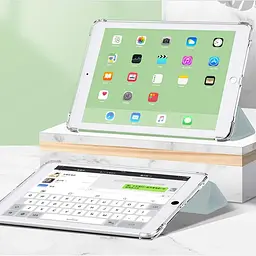 Чохол-книжка BeCover Tri Fold Soft TPU для Apple iPad mini 6 2021 Light Blue (706723) - мініатюра 4