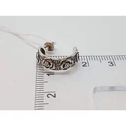 Срібні сережки Aurora. 82681 - мініатюра 5