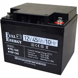 Акумулятор Full Energy FEP-1245 AGM 12V (12V/45Ah/540Wh) [112101]
