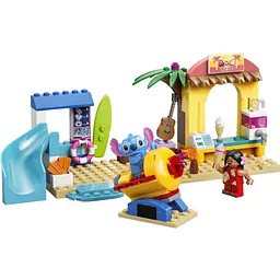 Конструктор LEGO Disney Веселощі на пляжі з Ліло і Стічем (43280) - мініатюра 4