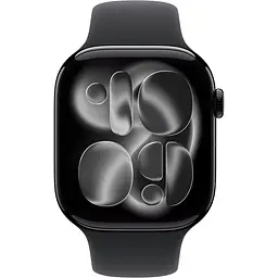 Смарт-годинник Apple Watch Series 11 GPS 42mm Jet Black Aluminum Case with Black Sport Band M/L (MEQU4) [145294] - мініатюра 2
