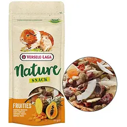 Ласощі для кроликів та гризунів Versele-Laga Nature Snack Fruities снек фрукти додатковий корм 0.085 кг