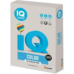 Папір Mondi IQ color А4 trend, 160g 250sh Gray (GR21/A4/160/IQ) - мініатюра 1