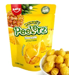 Желейні цукерки Amos Peelerz Pineapple 170г - мініатюра 2