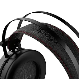 Дротова ігрова гарнітура iPega Gaming with RGB LED PG-R015 Gaming headset, 3.5mm, Noice Reduction, 2.2m, black-red - мініатюра 2
