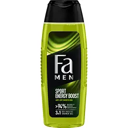 Набір Boost Your Power: Гель для душу Fa Men Sport Energy Boost 250 мл + Роликовий антиперспірант Fa Men Sport Energy Boost 50 мл​ - мініатюра 2